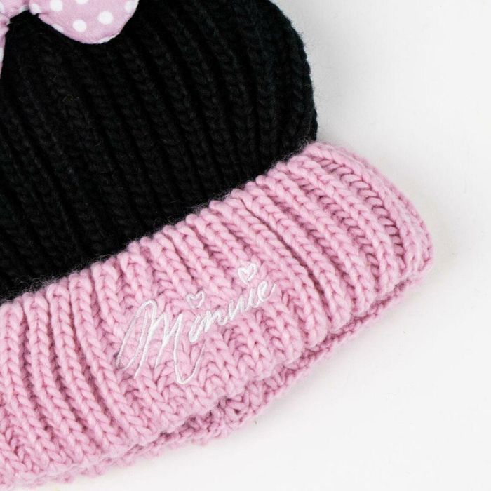 Gorro, Bufanda y Guantes Minnie Mouse Rosa 3 Piezas 3 Gorro, Bufanda y Guantes Minnie Mouse Rosa 3 Piezas 3