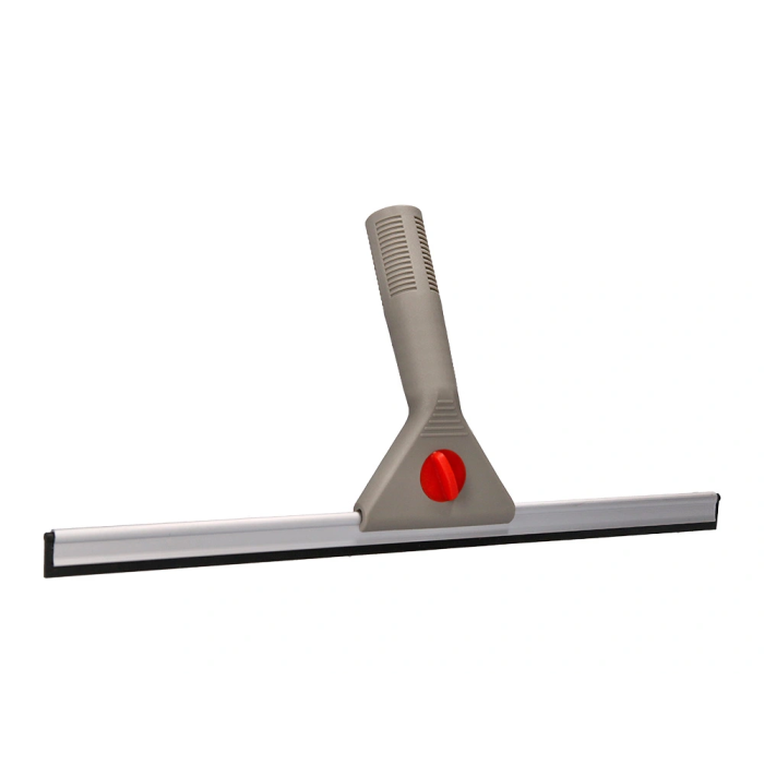 Q-connect Limpiacristales Industrial Mango de Acero Hoja Plástico 40 cm Ancho 2