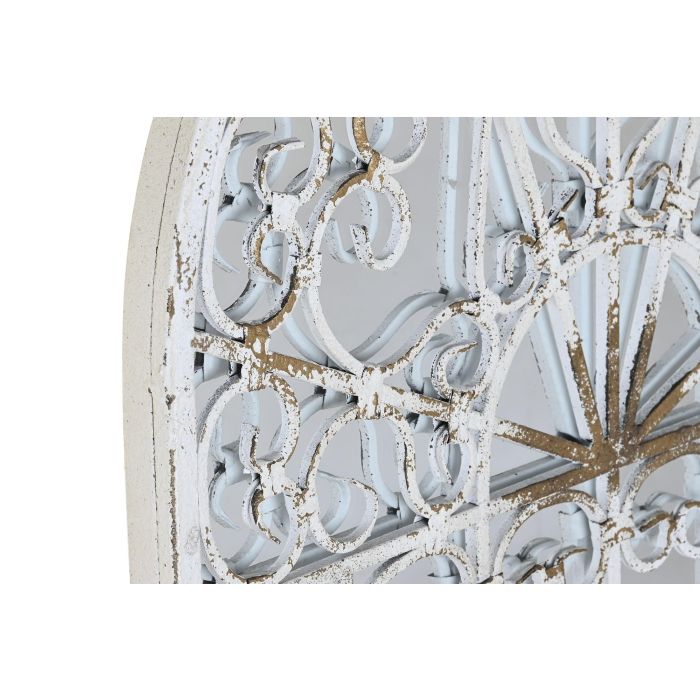 DKD Home Decor Espejo Neoclasico Blanco Metal Ventana 55 x 103.5 x 3 cm 1