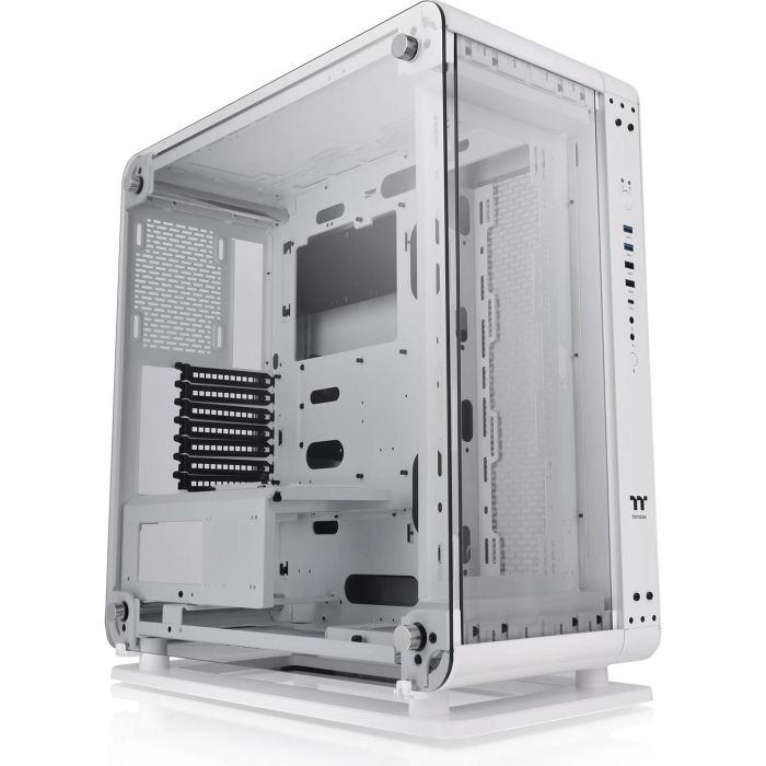 Thermaltake Core P6 Tempered Glass Snow Midi Tower Caja PC Blanco, Ventiladores 120/140mm y Discos 2.5/3.5'' Compatibles 0 Thermaltake Core P6 Tempered Glass Snow Midi Tower Caja PC Blanco, Ventiladores 120/140mm y Discos 2.5/3.5'' Compatibles 0