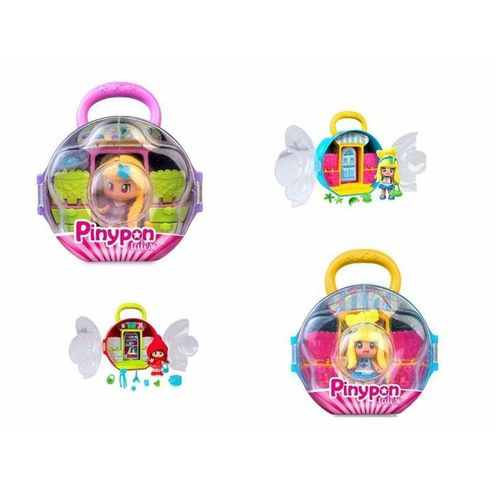 Pinypon Figura con Bolsito Cuentos Armarios con Compartimentos para Accesorios y Ropa 8 cm Modelos Surtidos +4 Años 11