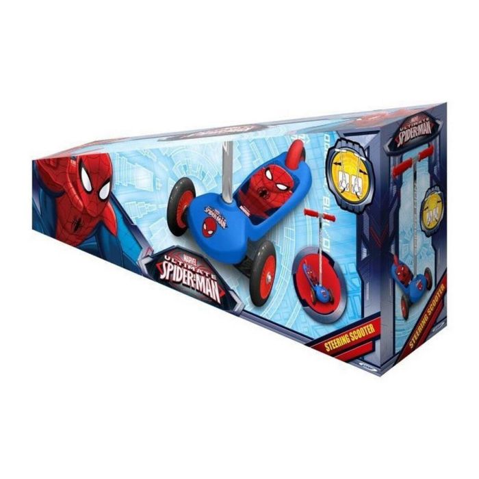 Stamp Spiderman Patinete Scooter Dirección Twist 3 Ruedas - Estable, Antideslizante, Freno Trasero, ABEC 5 - Niños +2 años 1 Stamp Spiderman Patinete Scooter Dirección Twist 3 Ruedas - Estable, Antideslizante, Freno Trasero, ABEC 5 - Niños +2 años 1