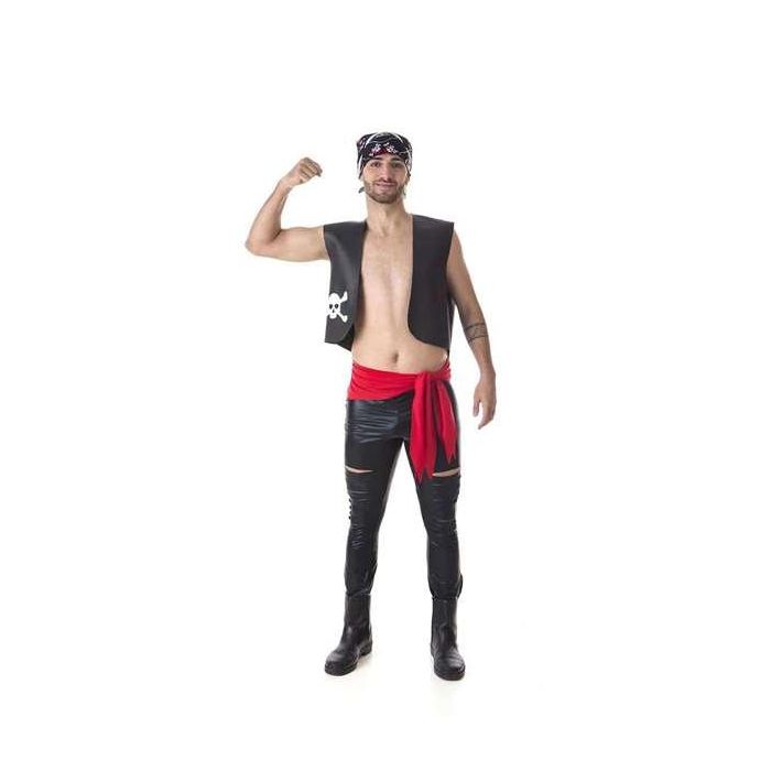 Disfraz adulto pirata chaleco-pañuelo talla l talla l Disfraz adulto pirata chaleco-pañuelo talla l talla l