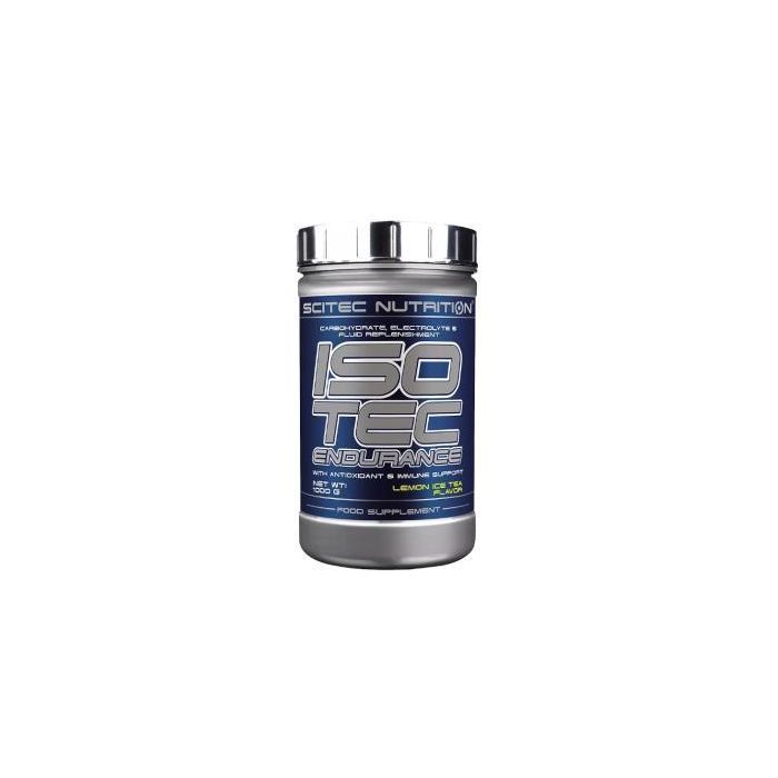 SCITEC NUTRITION Isotec Endurance Bebida de Carbohidratos y Electrolitos Tri-Carb Sabor Té al Limón 1000g