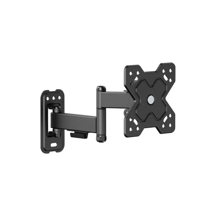 Aisens Soporte de Pared Giratorio Inclinable Nivelable para Monitores y TV de 13-32 Pulgadas hasta 20kg WT32TSR-381 Negro
