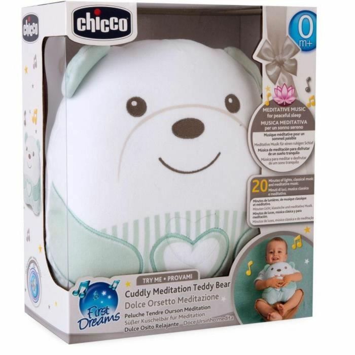 Chicco Osito de Peluche Suave CHI8058664178438 Verde Desde el Nacimiento 1 Chicco Osito de Peluche Suave CHI8058664178438 Verde Desde el Nacimiento 1