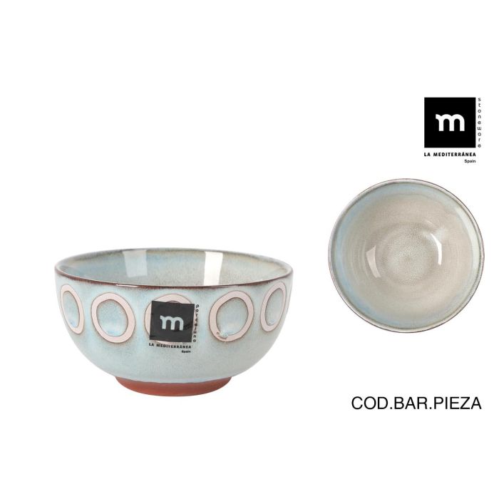 Bol Gris Almudena Ø11 cm - Inde (48 Unidades) Bol Gris Almudena Ø11 cm - Inde (48 Unidades)