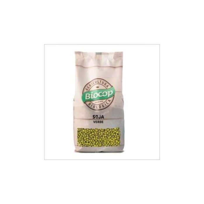 BIOCOP Judía Mungo-Soja Verde Bio 500g, Rica en Proteínas (35%) y Fibra (22%), Fácil de Digerir, Vitaminas B y Minerales