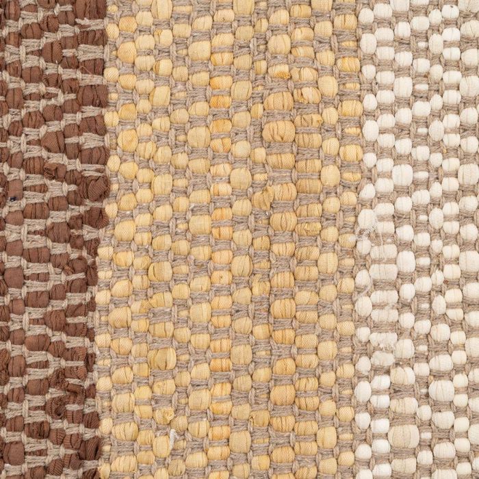 Alfombra Rayas Natural Algodón 200 X 300 cm