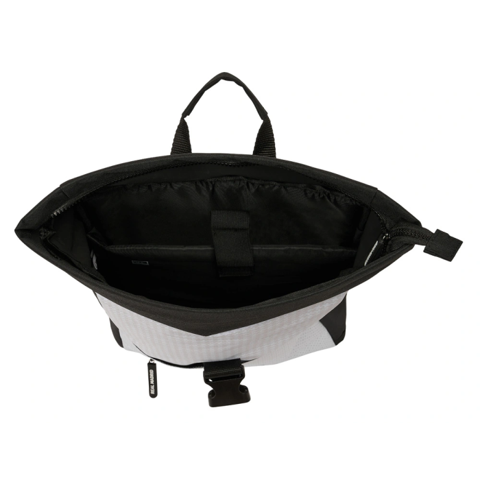 Mochila para Portátil Real Madrid C.F. 24/25 Blanco Gris 28 x 42 x 13 cm 3