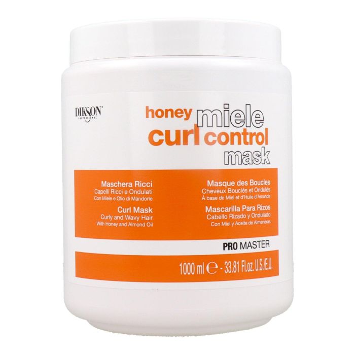 Dikson Promaster Honey Miele Curl Control Mascarilla para Cabellos Rizados 1000 ml