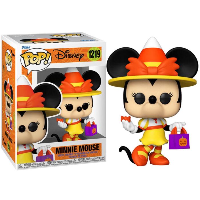 Funko Figura POP Disney Truco Trato Minnie Figura Vinilo 9cm Caja Regalo