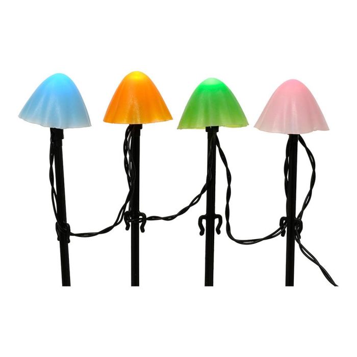 Estaca LED seta multicolor 8 funciones exterior 491763, juego de 20 unidades
