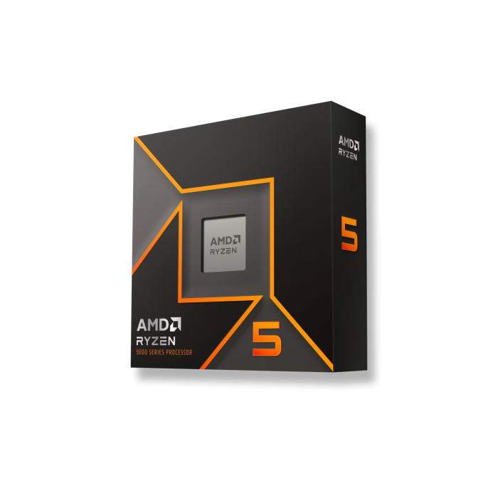 AMD Ryzen 5 9600X Procesador AM5 6xCore 12xThread 3.9GHz MAX 5.4GHz 65W Caja AMD Ryzen 5 9600X Procesador AM5 6xCore 12xThread 3.9GHz MAX 5.4GHz 65W Caja
