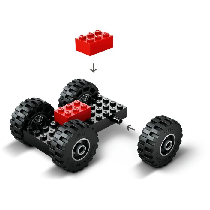 LEGO 60450 City Cargadora con Ruedas Amarilla, Set de Construcción de Juguete para Niños +4 Años con Excavadora, Pala y Minifiguras 4 LEGO 60450 City Cargadora con Ruedas Amarilla, Set de Construcción de Juguete para Niños +4 Años con Excavadora, Pala y Minifiguras 4