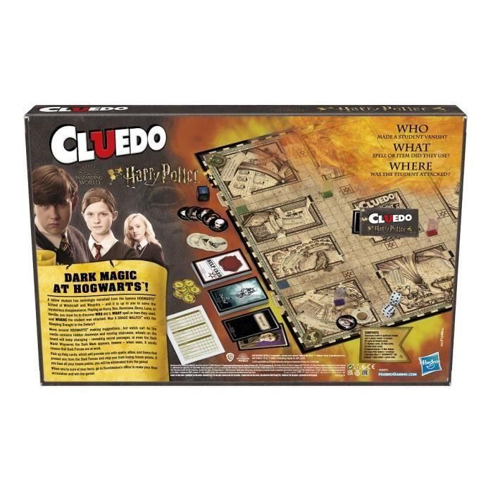 Juego Cluedo Harry Potter En Francés F1240 Hasbro 5