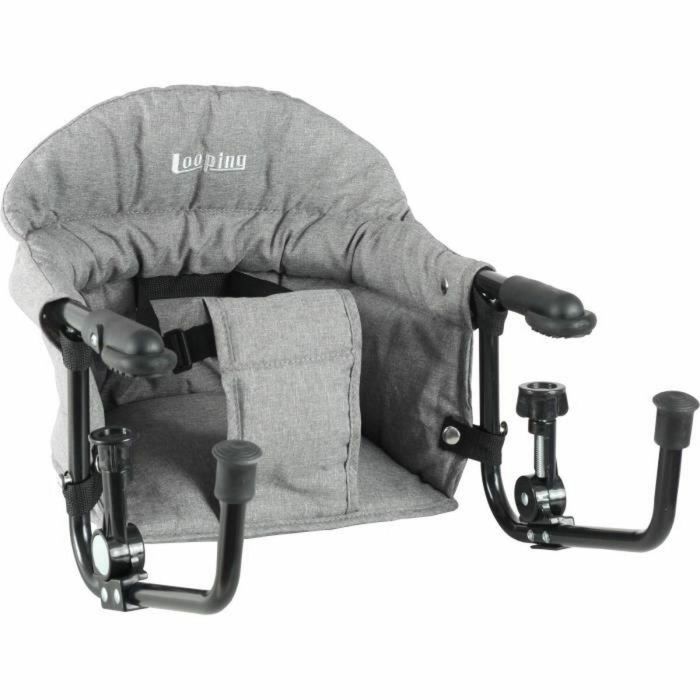 Bambisol Asiento elevador para mesa Respaldo confort, Funda desenfundable y lavable, Fijación multipunto, compacto y portátil Bambisol Asiento elevador para mesa Respaldo confort, Funda desenfundable y lavable, Fijación multipunto, compacto y portátil