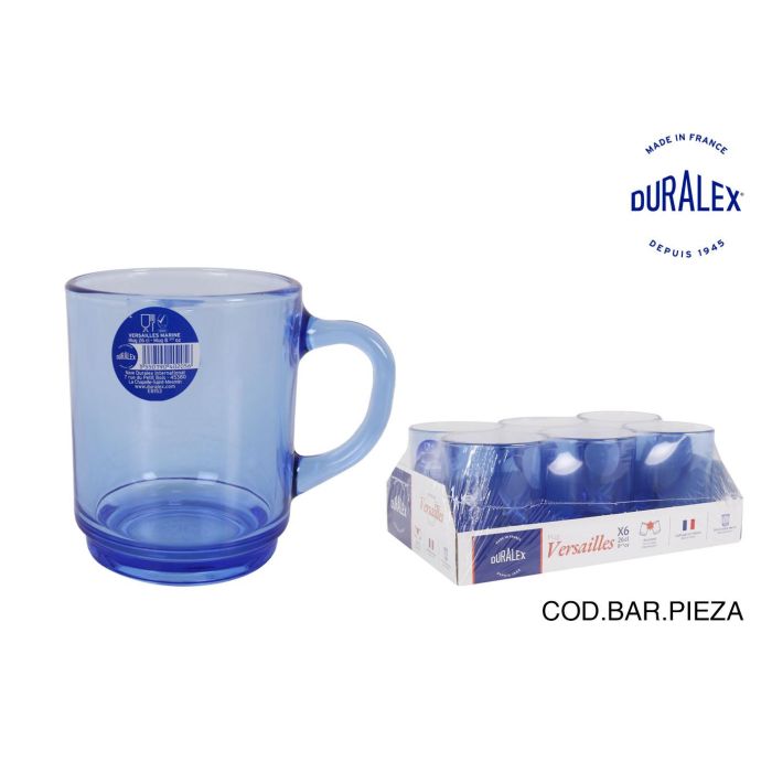 Mug Apilable 26 Cl Marine Versailles - Duralex (12 Unidades) Mug Apilable 26 Cl Marine Versailles - Duralex (12 Unidades)