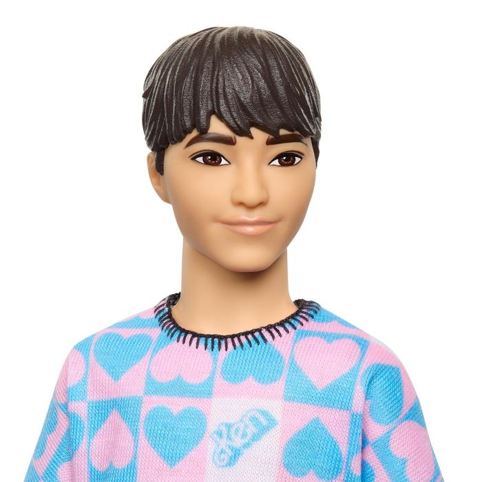 Muñeco Ken Fashionista Jersey Azul Hrh24 Mattel 2