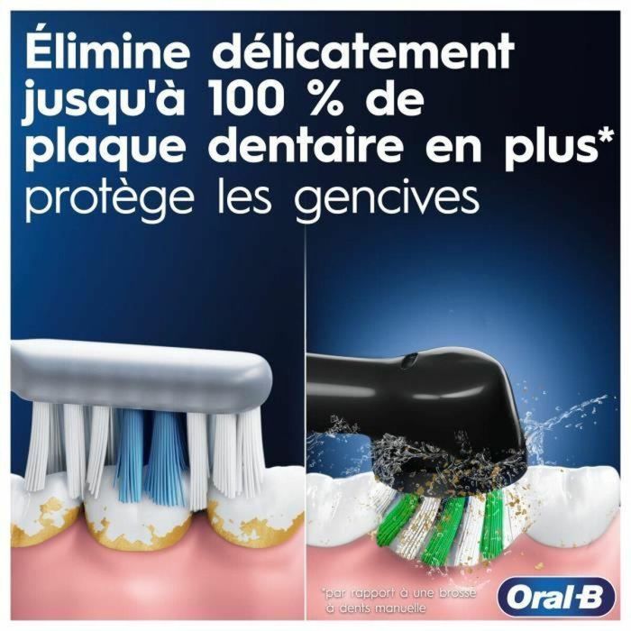 Oral-B PRO SERIES 1 NEGRO Cepillo Eléctrico Recargable con Tecnología 3D y Temporizador de 2 Minutos para Encías Sanas 5 Oral-B PRO SERIES 1 NEGRO Cepillo Eléctrico Recargable con Tecnología 3D y Temporizador de 2 Minutos para Encías Sanas 5