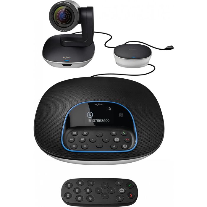 Logitech GROUP 960-001057 - Kit de Videoconferencia Full HD con Cámara PTZ 10x y Audio de 6m 0 Logitech GROUP 960-001057 - Kit de Videoconferencia Full HD con Cámara PTZ 10x y Audio de 6m 0