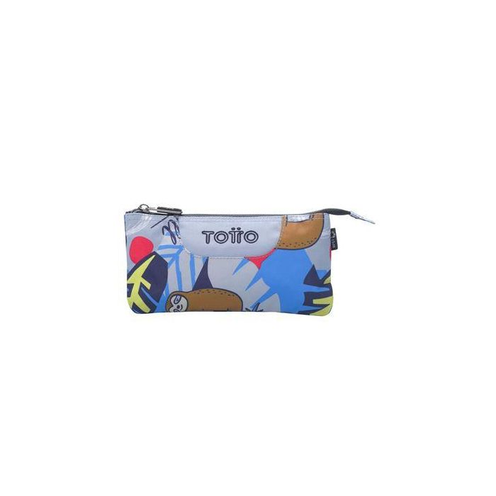 Totto Estuche Escolar 3 Compartimentos Tablero AC52ECO012-2416Z-6YB