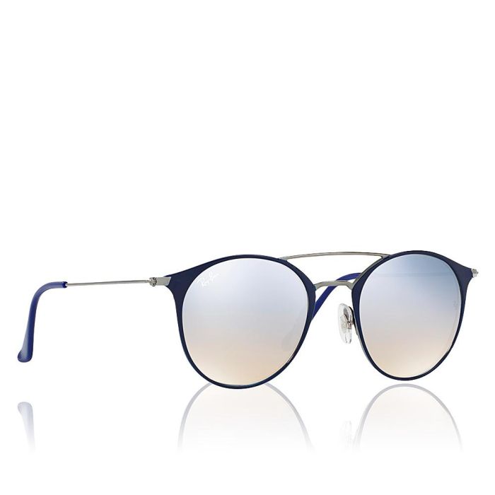 Rayban RB3546 90109U Gafas de Sol Azul Montura 49 mm Cristal Gradient Flash Protección UV 1