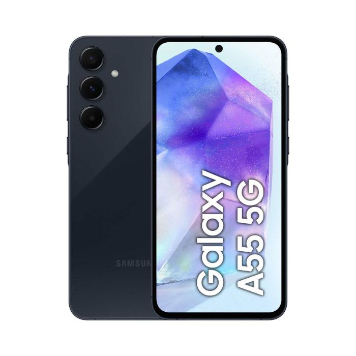 Smartphone Samsung Galaxy A55 8GB/ 256GB/ 6.6"/ 5G/ Negro Eclipse Smartphone Samsung Galaxy A55 8GB/ 256GB/ 6.6"/ 5G/ Negro Eclipse