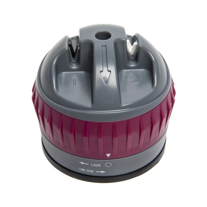 Cook Concept Afilador Doble con Ventosa para Cuchillos Cerámicos y Convencionales 5