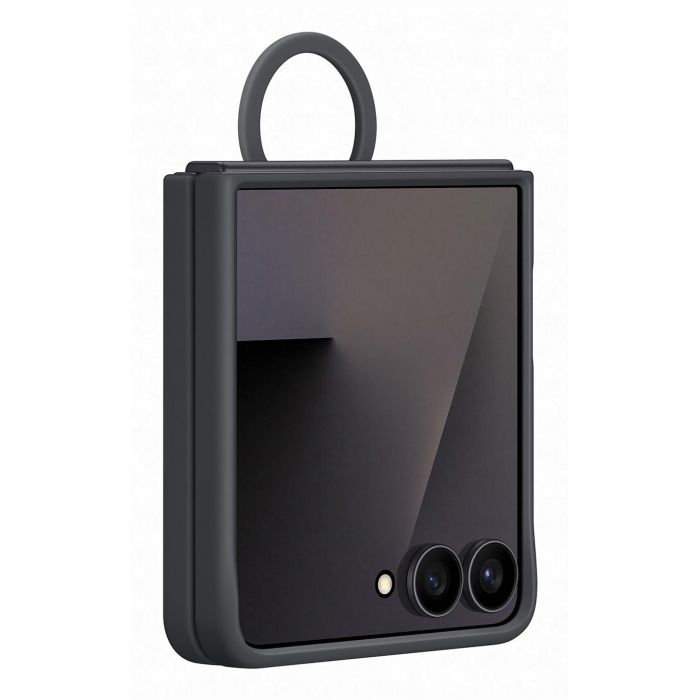 Samsung Ring Case (Silicone) fr Galaxy Flip7 Black 1 Samsung Ring Case (Silicone) fr Galaxy Flip7 Black 1