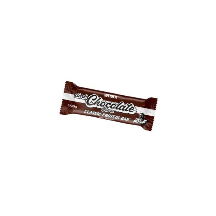 Weider Bar Chocolate Negro-Platano 24Uds. Weider Bar Chocolate Negro-Platano 24Uds.