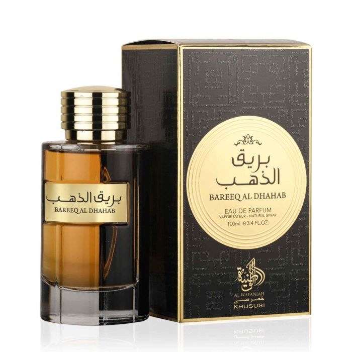 AL WATANIAH Bareeq al dhahab Eau de Parfum 100 ml Vaporizador para Hombre