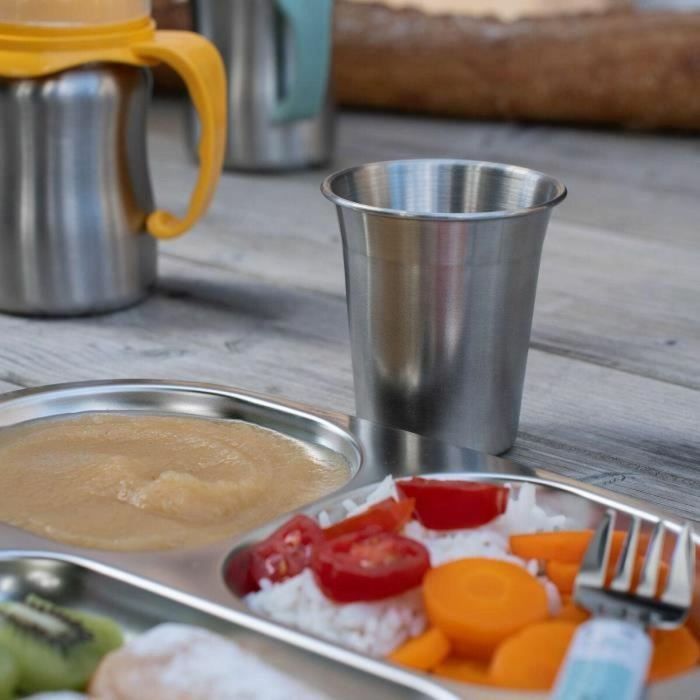 Thermobaby AAAOY87754 Taza de Acero Inoxidable Sin BPA 2
