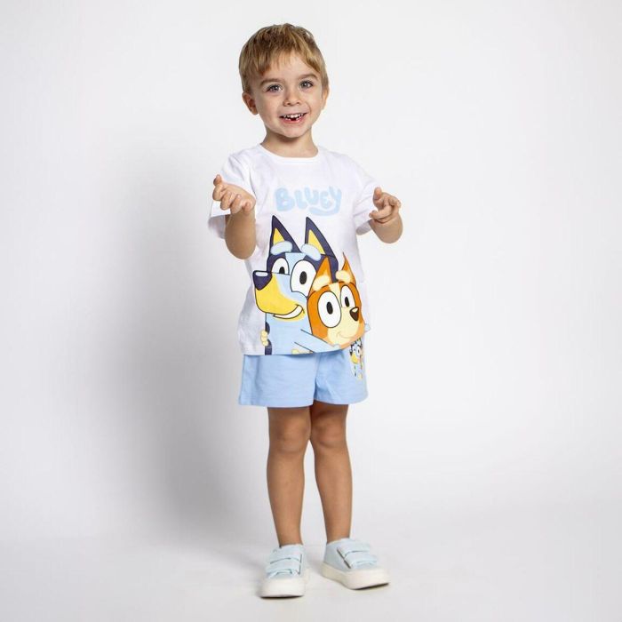 Conjunto de Ropa Bluey Azul claro 4