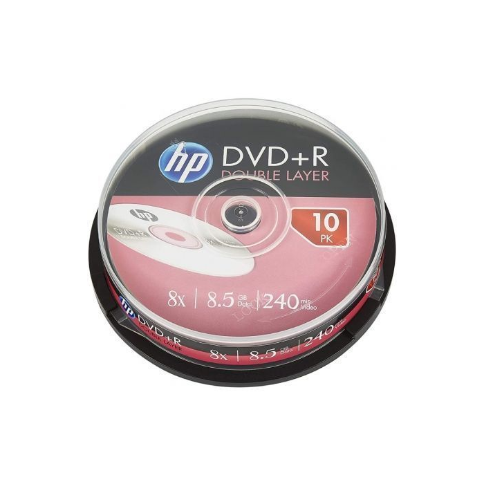 DVD+R HP DRE00060-3 DL 8X/ Tarrina-10uds 0 DVD+R HP DRE00060-3 DL 8X/ Tarrina-10uds 0