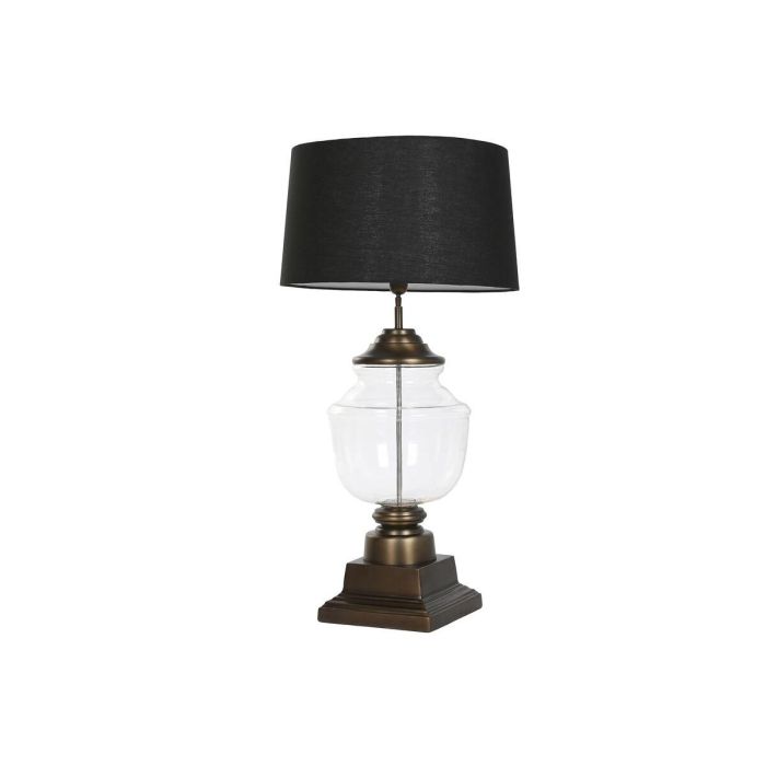 Lámpara de mesa Home ESPRIT Negro Bronce 50 W 220 V