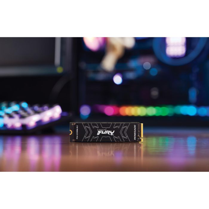 Kingston FURY Renegade SSD NVMe PCIe 4.0 Gen 4x4 M.2 de 2 TB con Difusor Térmico para PC, Portátil y PS5 - 7300/7000 MB/s 13