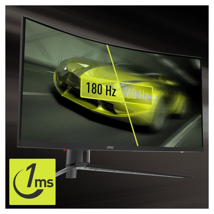 MSI MAG 345CQRDE Monitor Curvo 34" UWQHD 180Hz VA 1ms Negro MSI MAG 345CQRDE Monitor Curvo 34" UWQHD 180Hz VA 1ms Negro