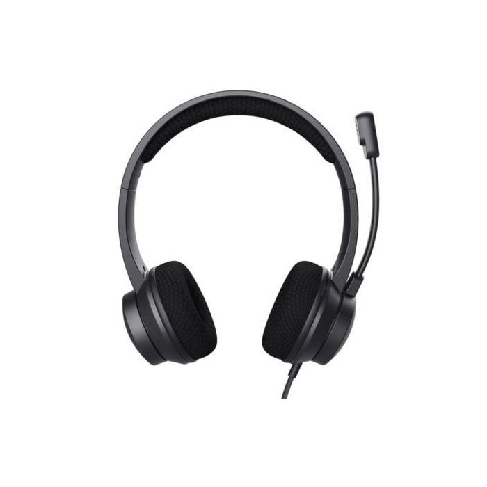 Trust Auriculares Ayda Estéreo Cable Usb Con Micrófono Cancelacion De Ruido Ajustable Negro 2 Trust Auriculares Ayda Estéreo Cable Usb Con Micrófono Cancelacion De Ruido Ajustable Negro 2