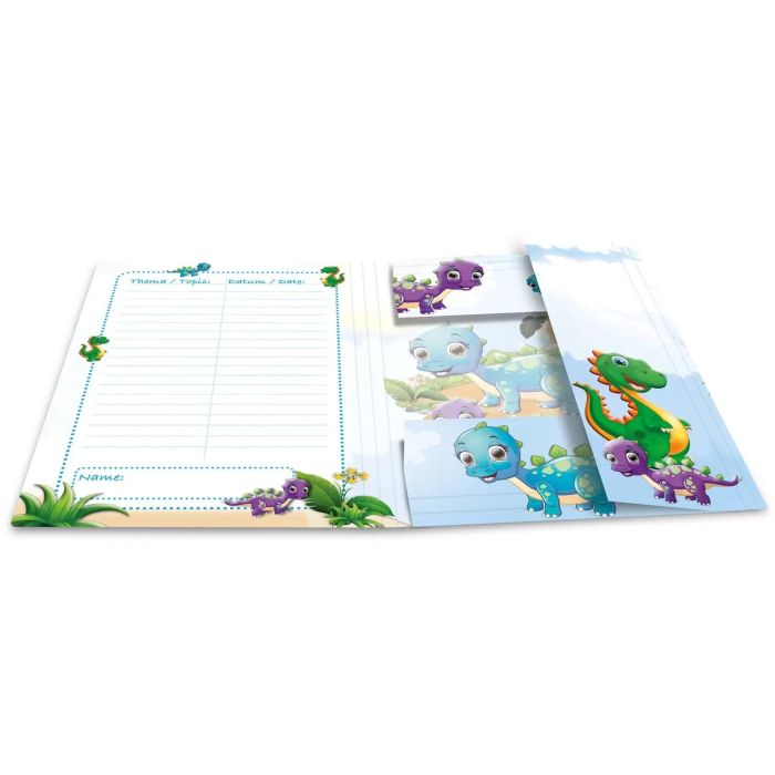 HERMA Sammelmappe A4 Dinos Pappe 2 HERMA Sammelmappe A4 Dinos Pappe 2