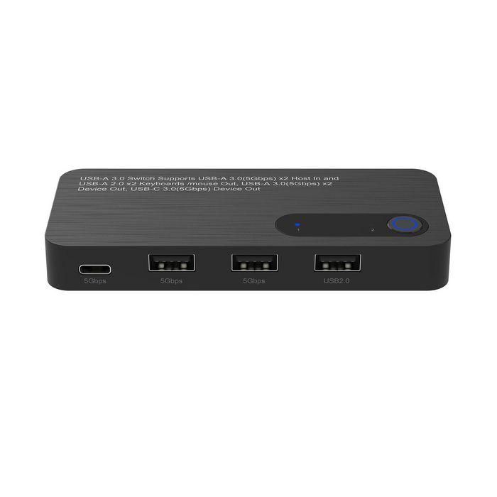 MicroConnect USB A 3.0 KM Sharing Switch 2x5 4 MicroConnect USB A 3.0 KM Sharing Switch 2x5 4
