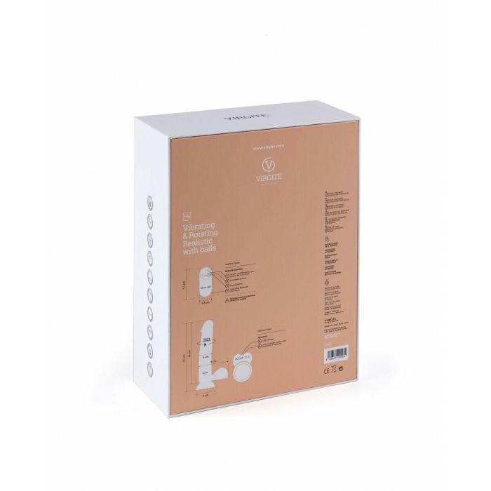Vibrador realista Virgite 19 cm 3 Vibrador realista Virgite 19 cm 3