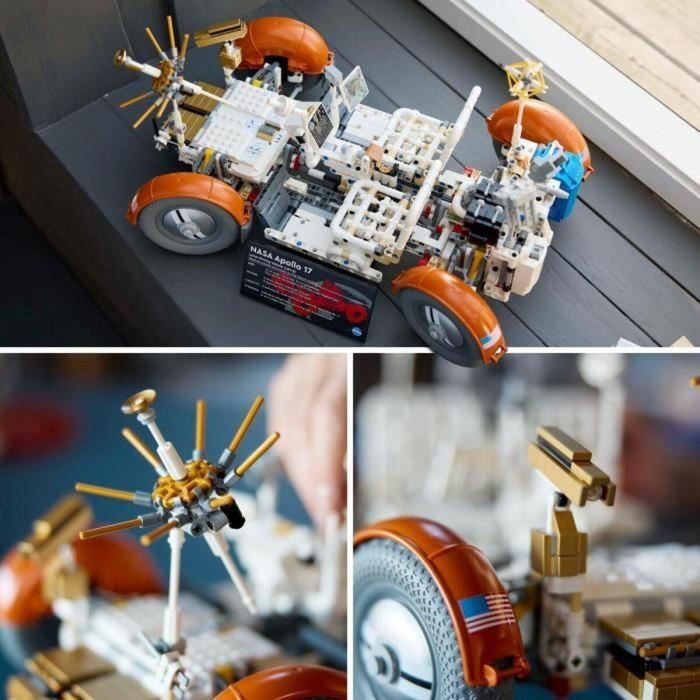 LEGO 42182 Technic Vehículo de Exploración Lunar Apollo de la NASA - LRV Space Rover para Adultos 3 LEGO 42182 Technic Vehículo de Exploración Lunar Apollo de la NASA - LRV Space Rover para Adultos 3