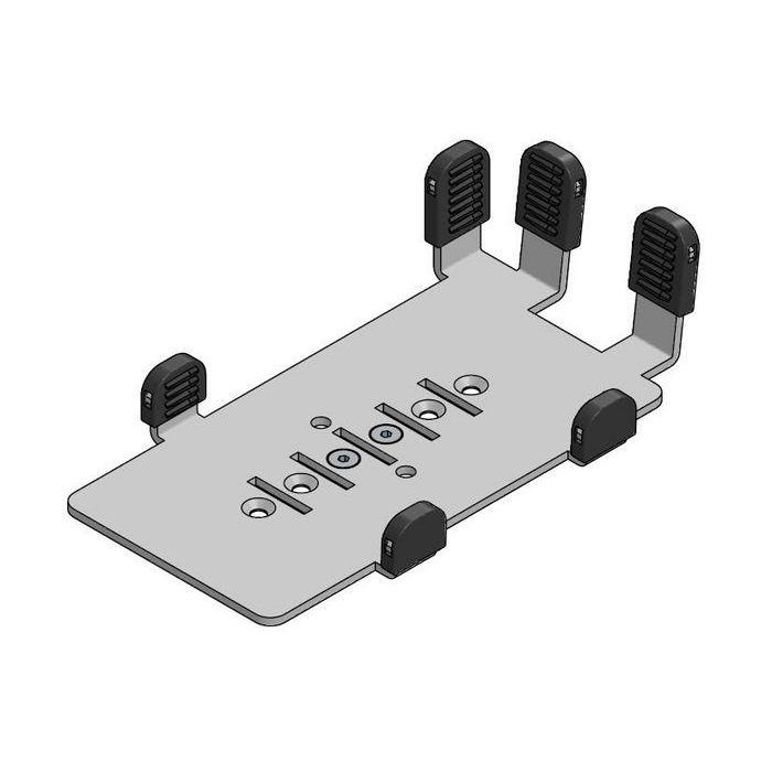 Ergonomic Solutions Verifone P200 & P400 MultiGrip™ Plate (sin mango) para terminal de pago de acero 0 Ergonomic Solutions Verifone P200 & P400 MultiGrip™ Plate (sin mango) para terminal de pago de acero 0