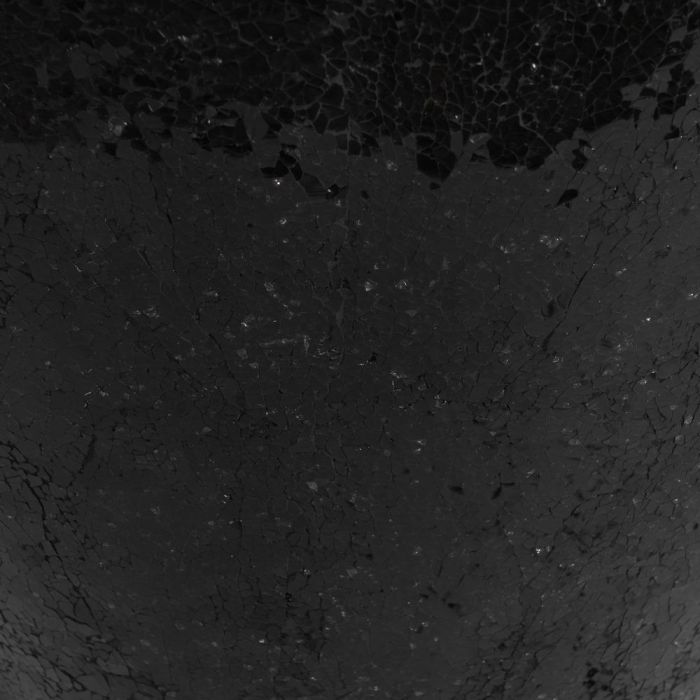 Jarrón Negro Fibra de Vidrio Decoración 46 X 46 X 70,50 cm