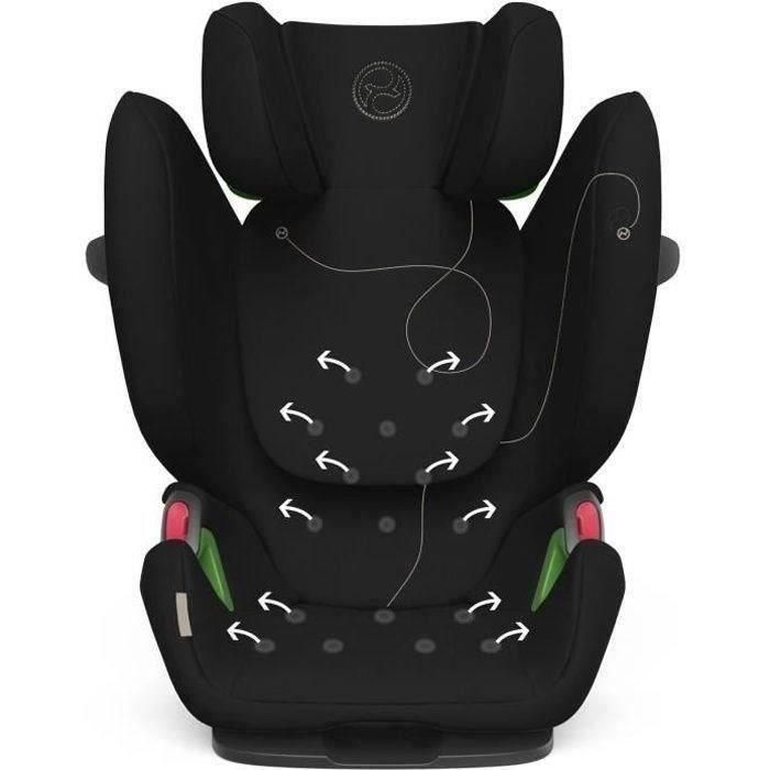 Cybex Pallas G - I -I -Auto Siege - Road Face - 16 meses a los 12 años - 1/2/3 Grupo - 76 a 150 cm - Negro 3