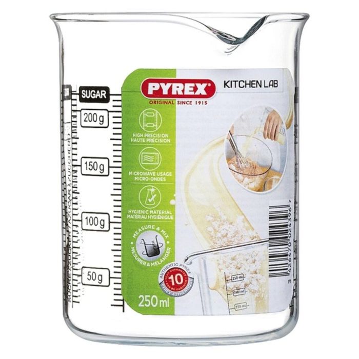 Vaso medidor Pyrex Kitchen Lab Vidrio 0 Vaso medidor Pyrex Kitchen Lab Vidrio 0