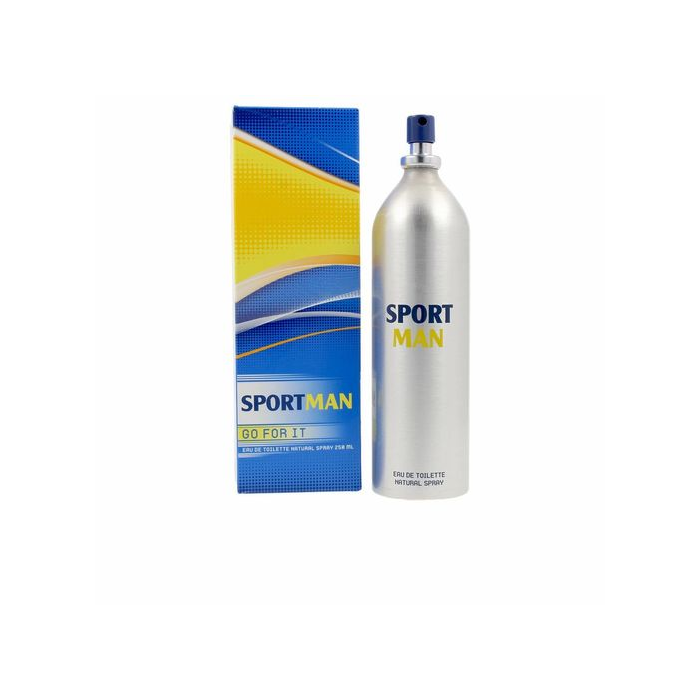 Puig SPORTMAN Eau de Toilette Vaporizador para Hombre 250 ml, Fragancia Floral Cítrica Fresca para Deportistas y Uso Diario