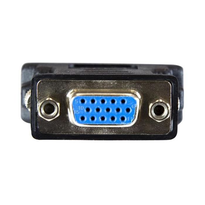 StarTech Adaptador Conversor DVI-I Macho a VGA Hembra Negro 2 StarTech Adaptador Conversor DVI-I Macho a VGA Hembra Negro 2