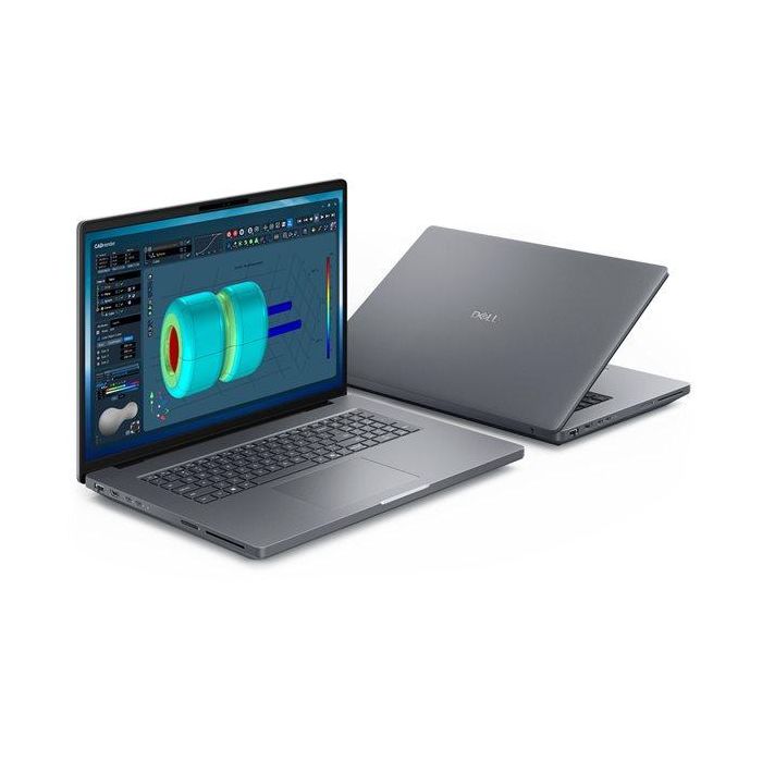 Dell Portátil Pro Max 18 Plus MB18250 Estación de Trabajo Móvil Intel Core Ultra 7, NVIDIA RTX PRO 2000, 18" QHD+, 32GB RAM, 1TB SSD 6